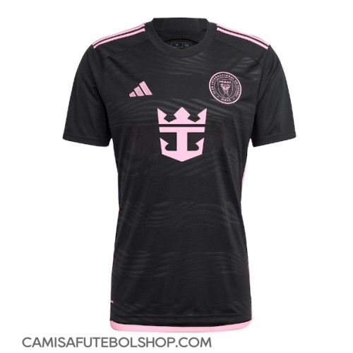 Camisa de time de futebol Inter Miami Replicas 2º Equipamento 2024-25 Manga Curta
